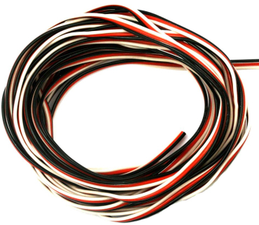 54001 Servokabel 0,14²/flach Futaba 5 mtr.